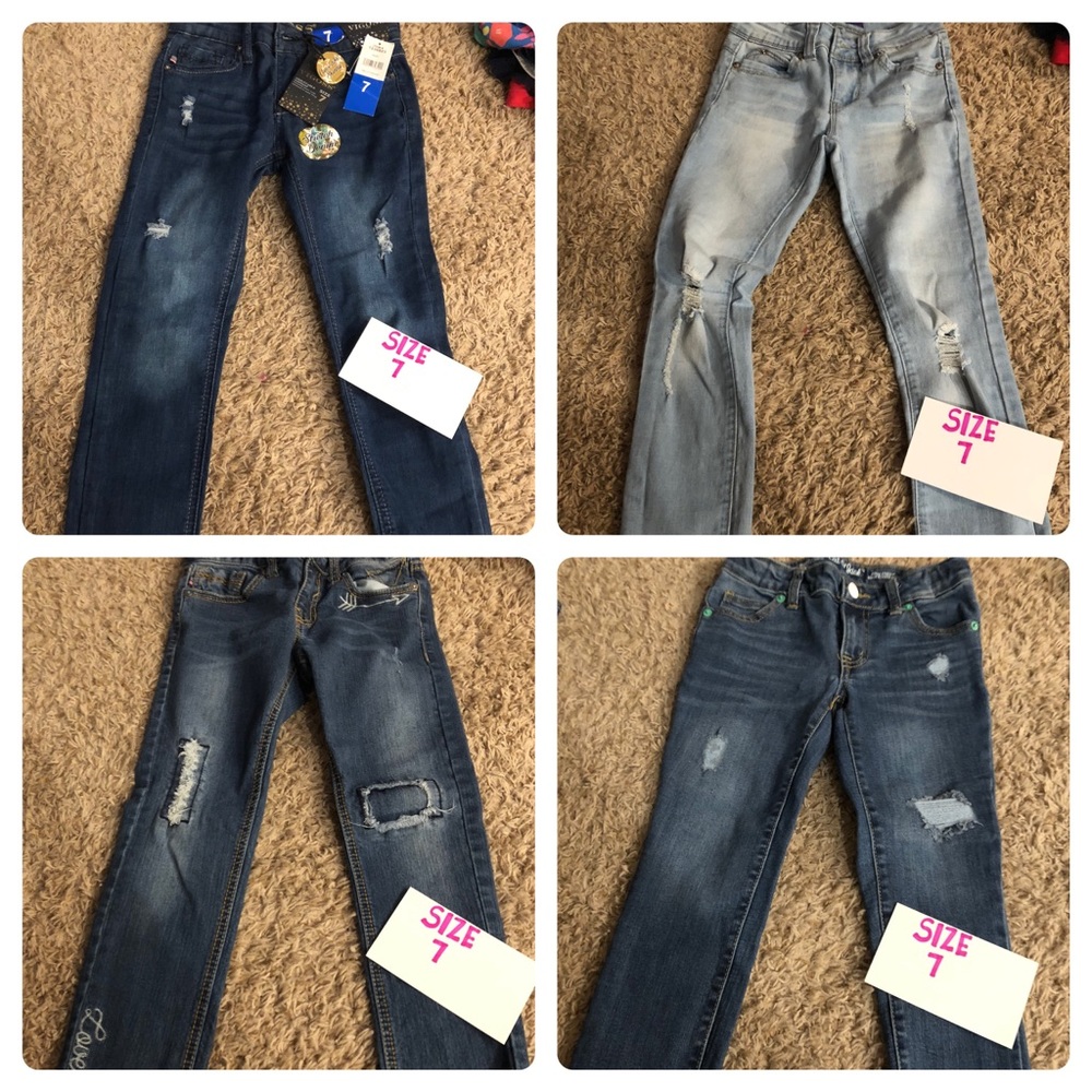 Girls Brand New Jeans Size 7.